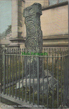 Load image into Gallery viewer, Derbyshire Postcard - Old Cross, Bakewell Church    SW14081
