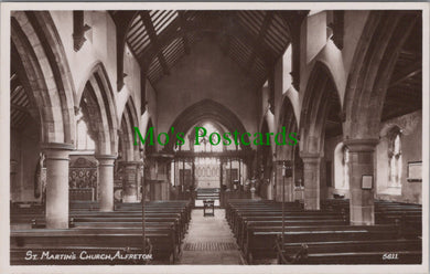 Derbyshire Postcard - St Martin's Church, Alfreton   SW14093