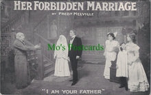 Load image into Gallery viewer, Theatre Postcard - Her Forbidden Marriage, Frederick Melville  SW12584
