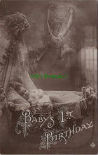 Load image into Gallery viewer, Greetings Postcard - Baby's 1st Birthday   SW12611