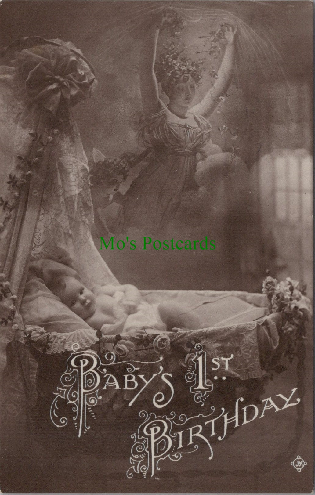 Greetings Postcard - Baby's 1st Birthday   SW12611