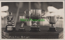 Load image into Gallery viewer, Shipping Postcard - Trophies Won By "London", Regatta 1930 - SW12631