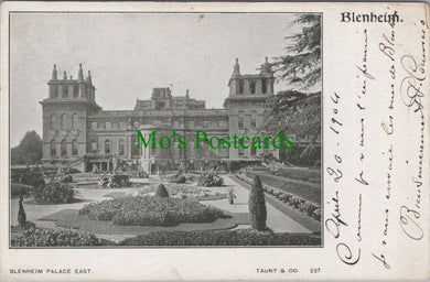 Oxfordshire Postcard - Blenheim Palace East, Woodstock  SW12657