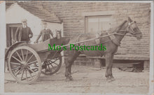 Load image into Gallery viewer, Social History Postcard - Horse and Delivery Cart   SW13284
