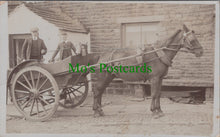 Load image into Gallery viewer, Social History Postcard - Horse and Delivery Cart   SW13284