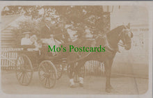 Load image into Gallery viewer, Social History Postcard - Horse and Carriage   SW13285
