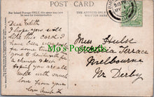 Load image into Gallery viewer, Derbyshire Postcard - Chatsworth House, French Gardens  SW13304