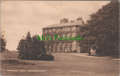 Lincolnshire Postcard - Gainsborough, Thonock Hall  SW13306