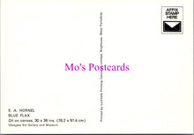 Load image into Gallery viewer, Art Postcard - Blue Flax, Artist E.A.Hornel SW16023