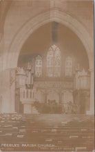 Load image into Gallery viewer, Scotland Postcard - Peebles Parish Church Interior SW16105