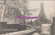 Load image into Gallery viewer, Yorkshire Postcard - St James&#39;s Church, Brighouse   HM578
