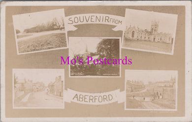 Yorkshire Postcard - Souvenir From Aberford  HM589
