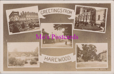 Yorkshire Postcard - Greetings From Harewood   HM600