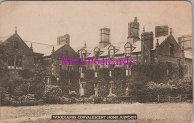 Yorkshire Postcard - Woodlands Convalescent Home, Rawdon  HM620