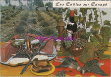 Load image into Gallery viewer, Food Postcard - Recipe, Cailles Sur Canape   SW15208