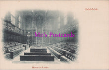 Load image into Gallery viewer, London Postcard - The House of Lords   SW17577