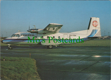 Aviation Postcard - Cimber Air Aerospatiale (Nord) 262A-30 OY-TOV - SW13719