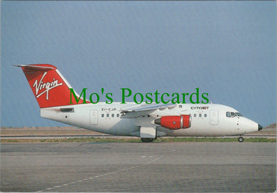 Aviation Postcard - Virgin Cityjet, British Aerospace BAe 146 - SW13738
