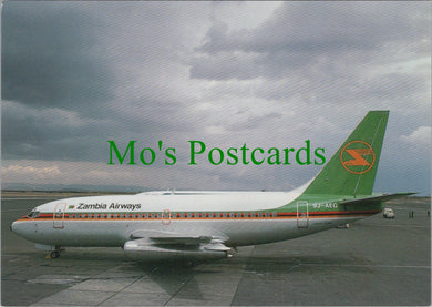 Aviation Postcard - Zambia Airways Boeing 737-291 at Nairobi SW13638