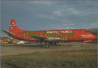 Aviation Postcard - Britishworld / Parcel Force Vc Viscount 806 - SW13640