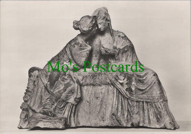 British Museum Postcard - Women Gossiping, Made at Myrina  SW13669