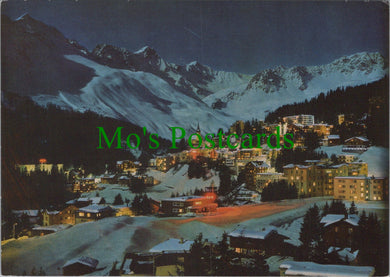 Switzerland Postcard - Arosa Dorf, Mondscheinnacht  SW13692
