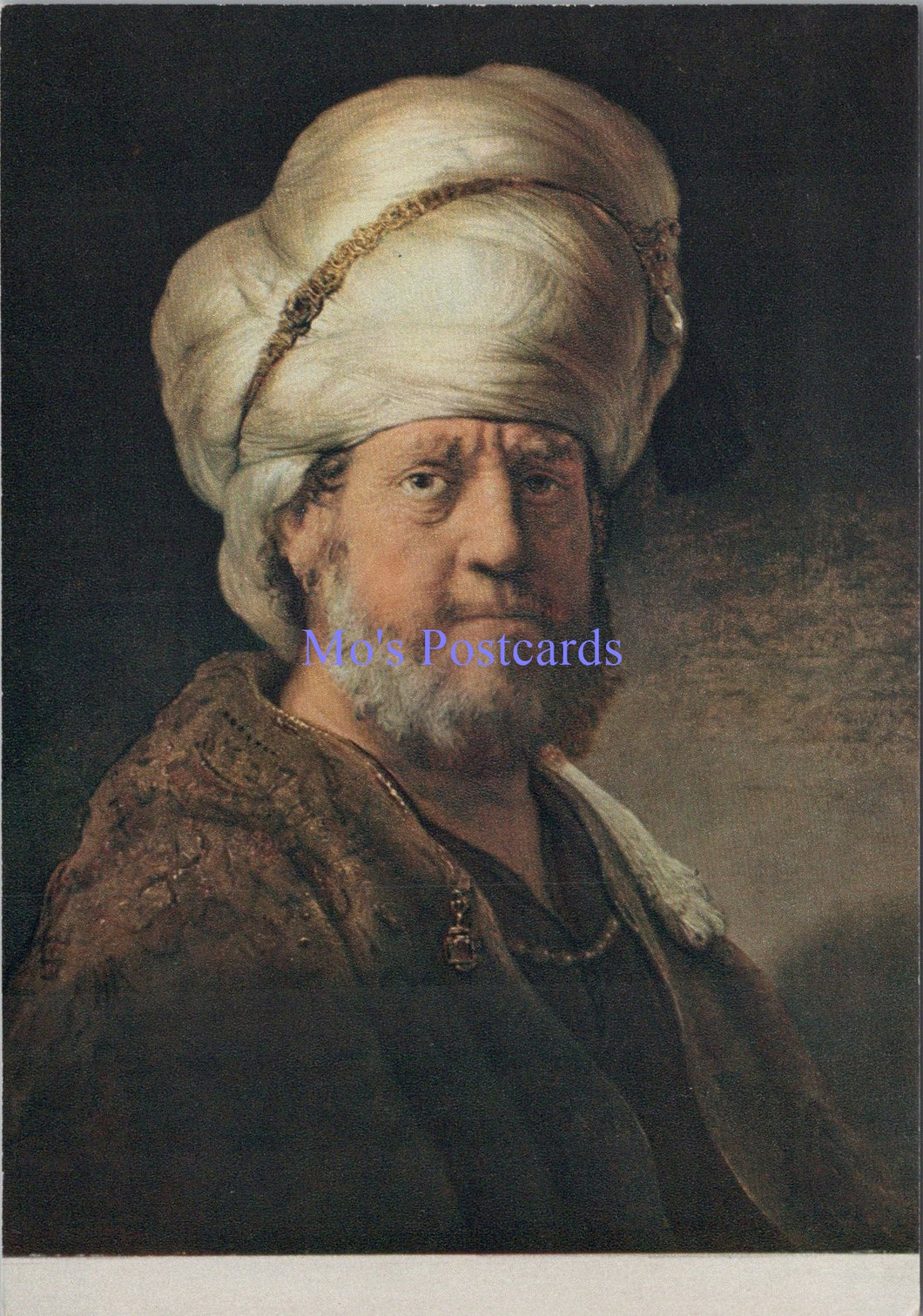Art Postcard - Portrait of an Oriental, Rembrandt Van Rijn   SW14064