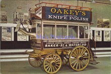 Load image into Gallery viewer, Road Transport Postcard - Garden Seat Horse Omnibus  SW14079