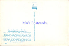 Load image into Gallery viewer, Road Transport Postcard - Garden Seat Horse Omnibus  SW14079