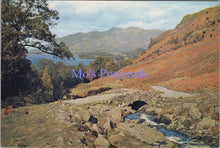 Load image into Gallery viewer, Cumbria Postcard - Derwentwater and Skiddaw From Ashness Bridge SW14104
