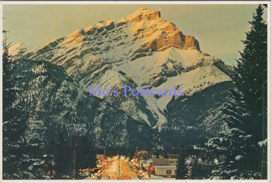 Canada Postcard - Canadian Rockies, Banff Cascade Mountain  SW14109