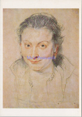 Art Postcard - Portrait of Isabella Brant, Peter Paul Rubens  SW14128