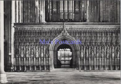 Yorkshire Postcard - The Screen, York Minster  SW14141