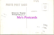 Load image into Gallery viewer, America Postcard - Masonic Temple, Bridgeton, New Jersey HM454
