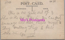 Load image into Gallery viewer, London Postcard - 3rd Arsenal Gates at Dinner Time  HM551