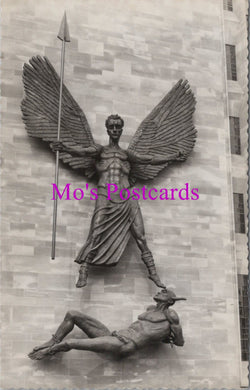 Warwickshire Postcard - Coventry Cathedral, Sir Jacob Epstein Bronze HM269