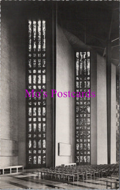Warwickshire Postcard - Coventry Cathedral Nave Windows  HM270