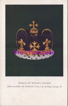 Load image into Gallery viewer, Royalty Postcard - Prince of Wales&#39;s Crown  HM272
