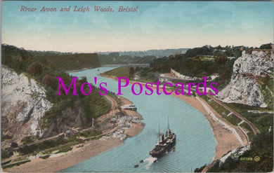 Bristol Postcard - River Avon and Leigh Woods   HM283