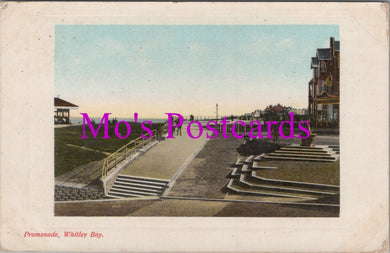 Northumberland Postcard - Whitley Bay Promenade  HM347