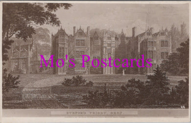 Oxfordshire Postcard - Burford Priory    HM352