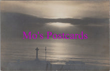 Load image into Gallery viewer, Seascape Postcard - Coastal Twilight Scene With a Steamer HM353