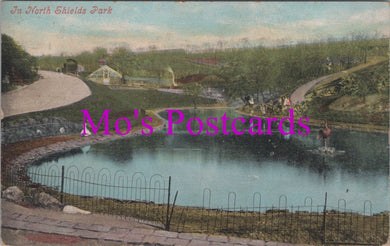 Northumberland Postcard - In North Shields Park  HM400