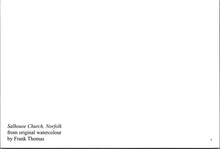 Load image into Gallery viewer, Norfolk Postcard - Salhouse Church, Artist Frank Thomas SW15716