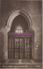 Load image into Gallery viewer, Somerset Postcard - Dunster Parish Church, Shoulder Arch SW14695