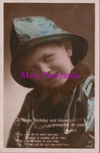 Load image into Gallery viewer, Greetings Postcard - A Happy Birthday and Future Prosperity Be Yours DZ71
