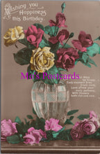 Load image into Gallery viewer, Greetings Postcard - Wishing You Happiness This Birthday   DZ74