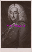 Load image into Gallery viewer, Music Postcard - Composer George Frideric Handel DZ76