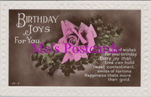 Load image into Gallery viewer, Greetings Postcard - Birthday Joys For You  DZ83
