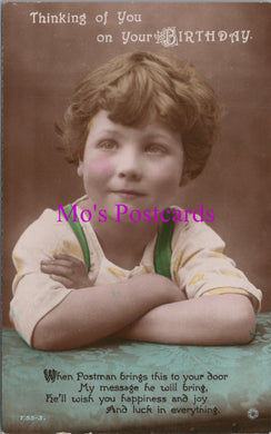 Greetings Postcard - Thinking of You on Your Birthday   DZ84